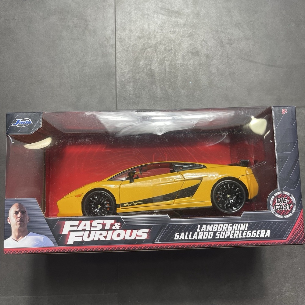 Jada Toys Fast & Furious: Lamborghini Gallardo Superleggera 1/24 Scale Bin M